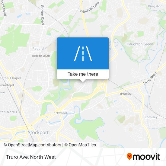 Truro Ave map