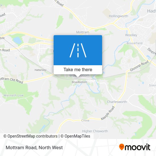 Mottram Road map