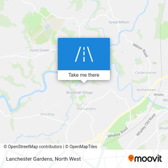 Lanchester Gardens map