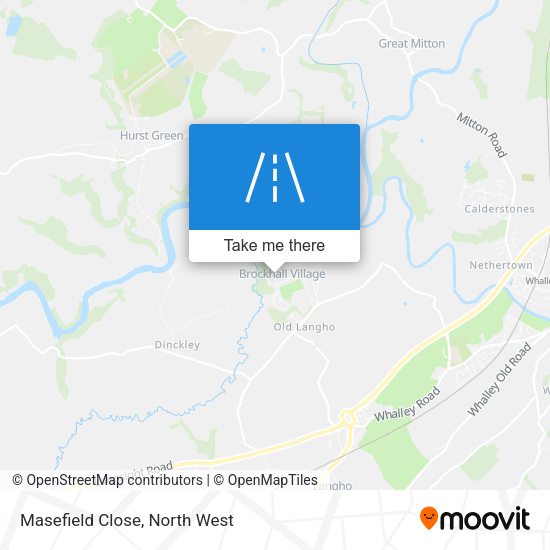 Masefield Close map