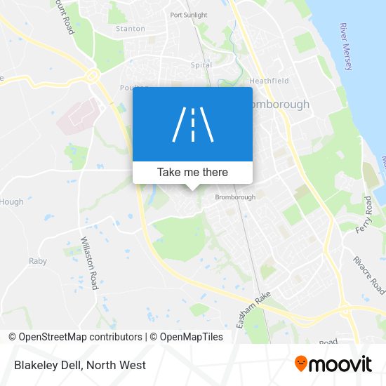 Blakeley Dell map