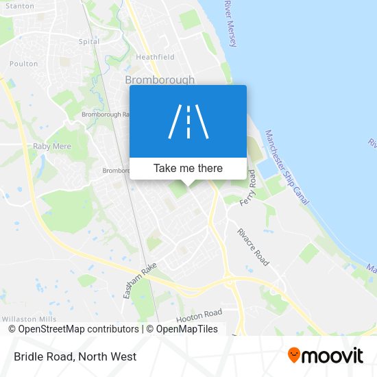 Bridle Road map