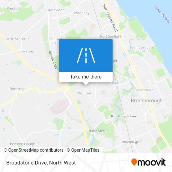 Broadstone Drive map
