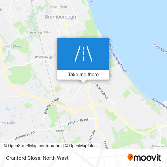 Cranford Close map
