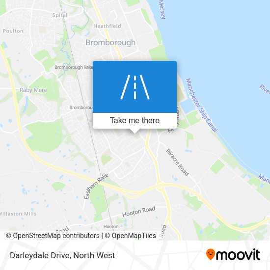 Darleydale Drive map