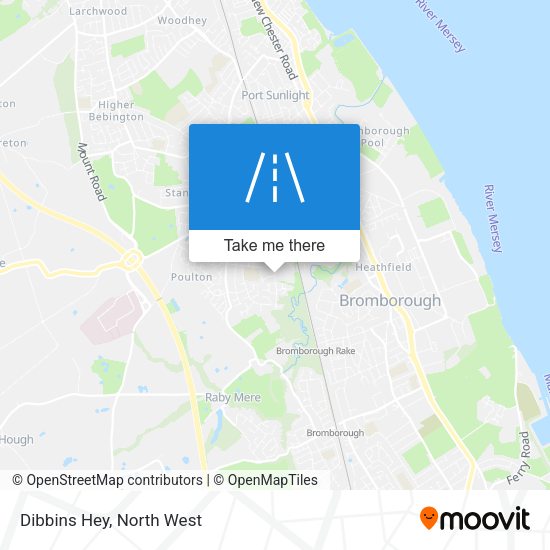Dibbins Hey map