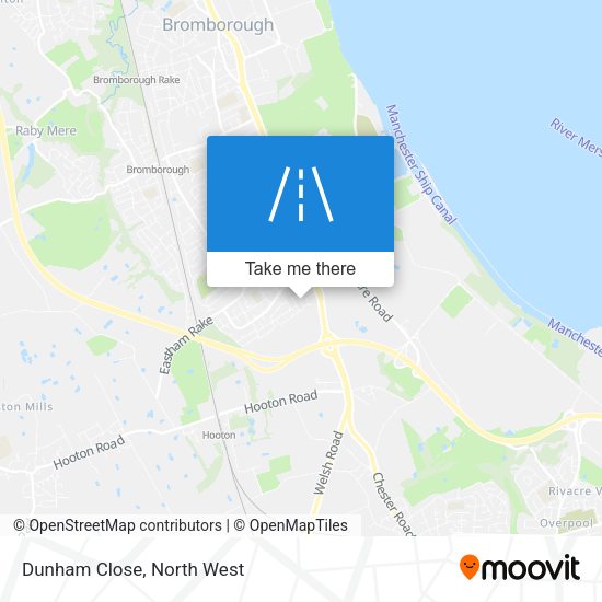 Dunham Close map