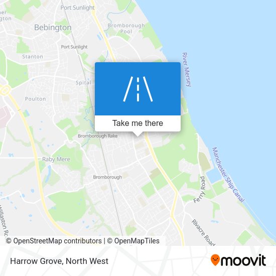 Harrow Grove map