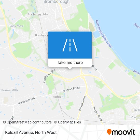 Kelsall Avenue map