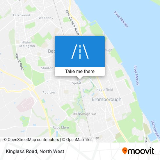 Kinglass Road map