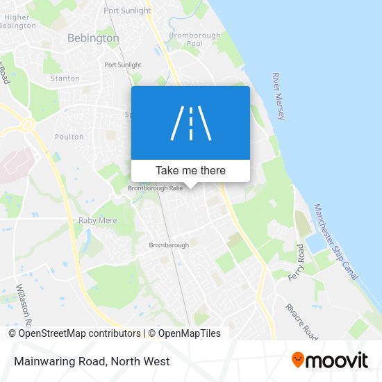 Mainwaring Road map