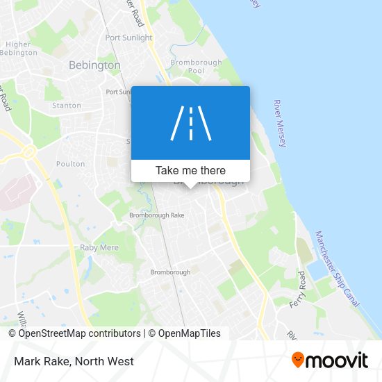 Mark Rake map