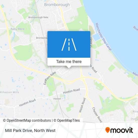 Mill Park Drive map