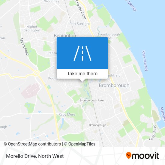 Morello Drive map