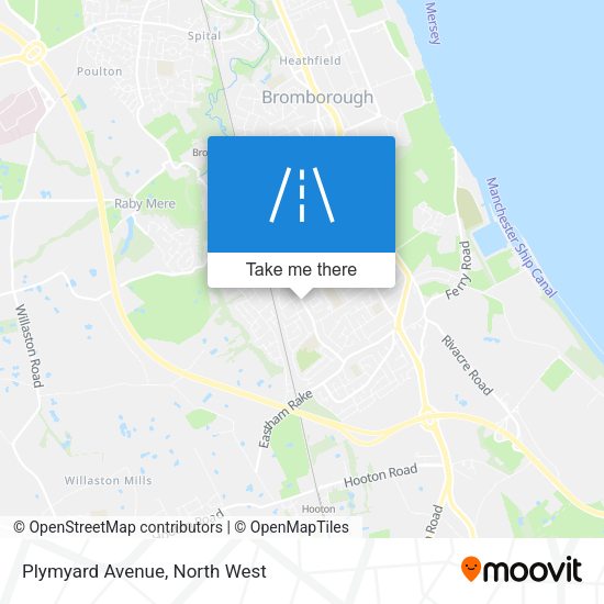 Plymyard Avenue map