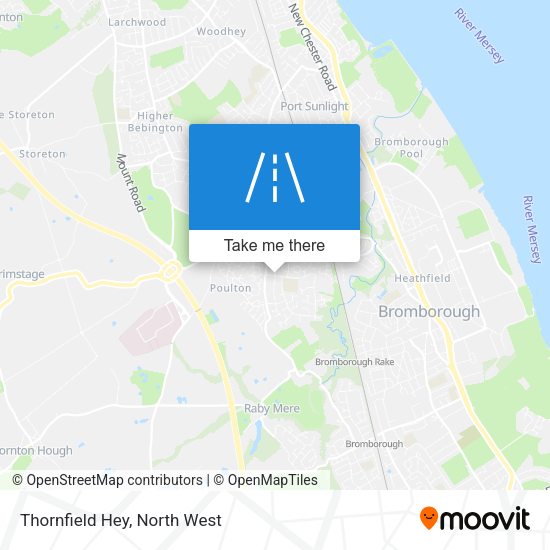 Thornfield Hey map