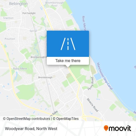 Woodyear Road map