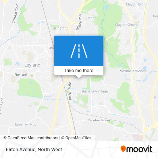 Eaton Avenue map