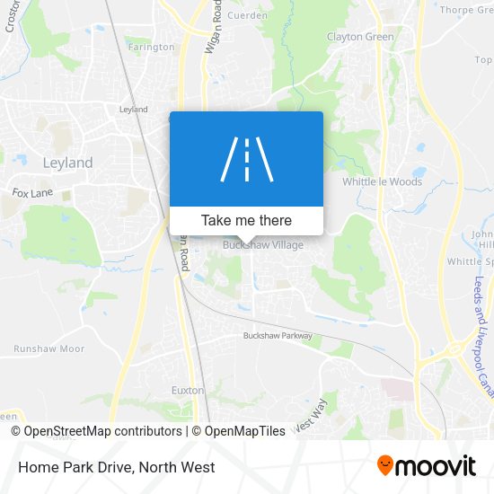 Home Park Drive map