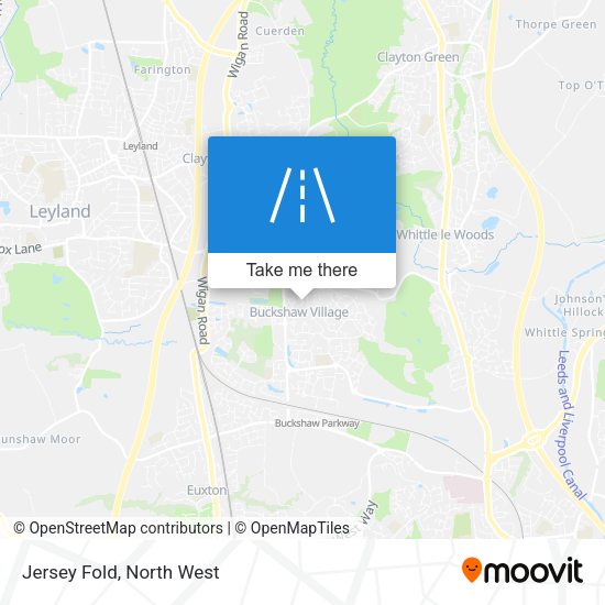 Jersey Fold map