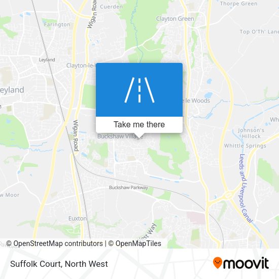 Suffolk Court map