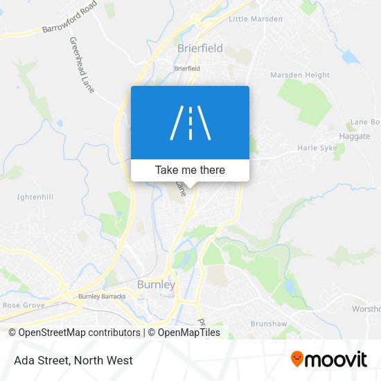 Ada Street map