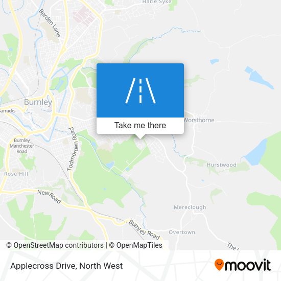 Applecross Drive map