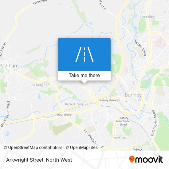 Arkwright Street map