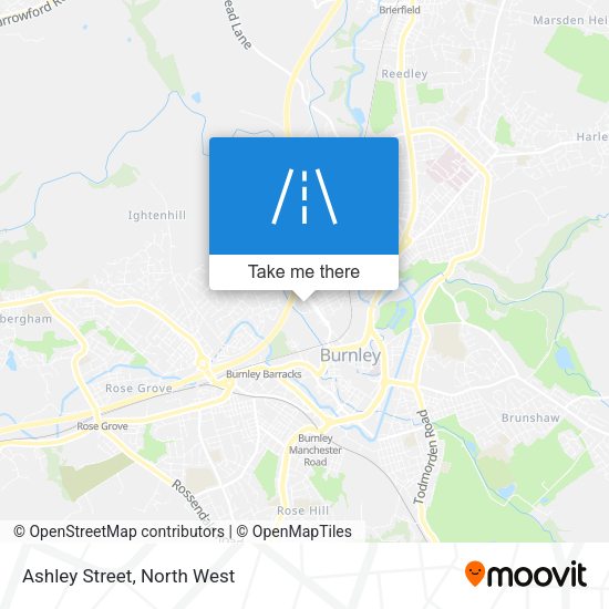 Ashley Street map
