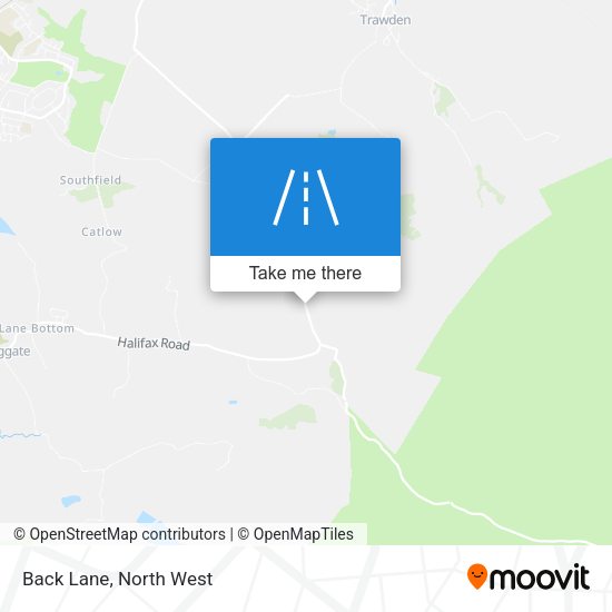 Back Lane map