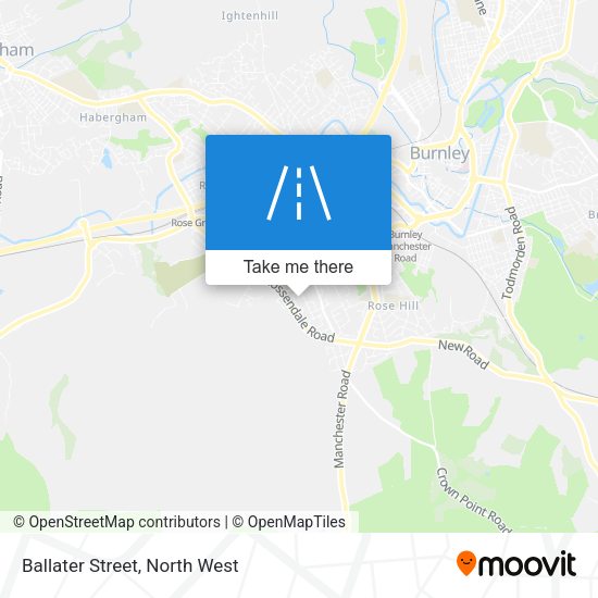 Ballater Street map