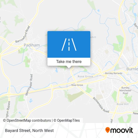 Bayard Street map