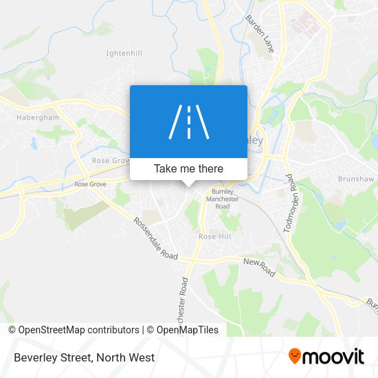 Beverley Street map