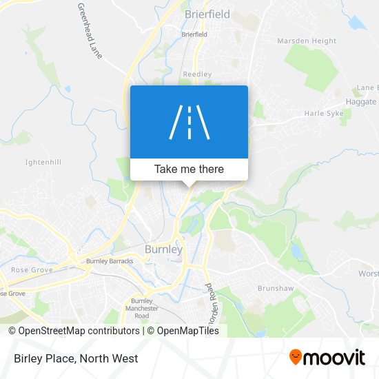Birley Place map