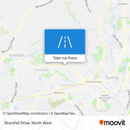 Brantfell Drive map