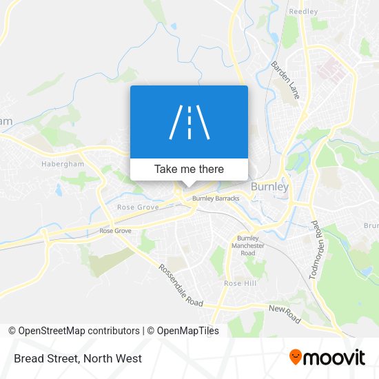 Bread Street map