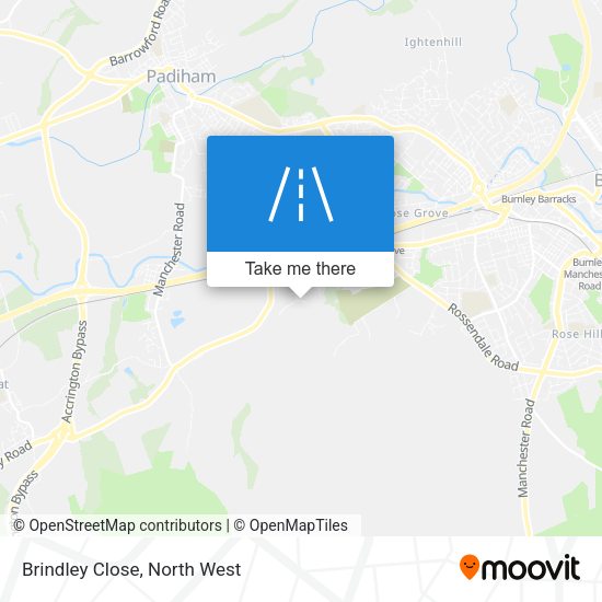 Brindley Close map