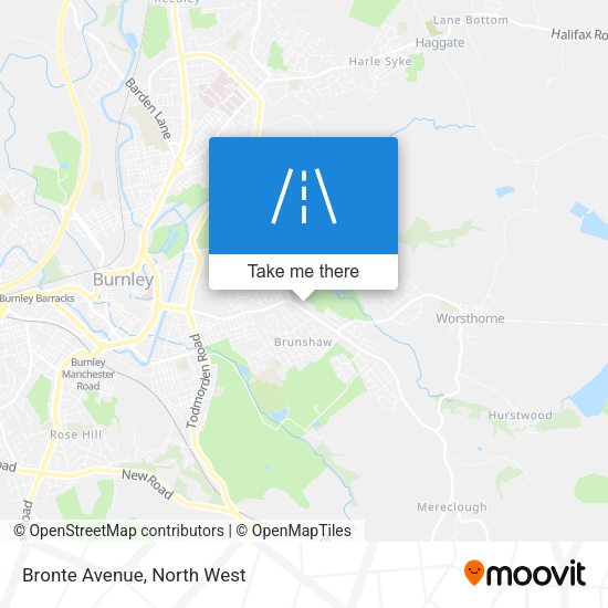 Bronte Avenue map