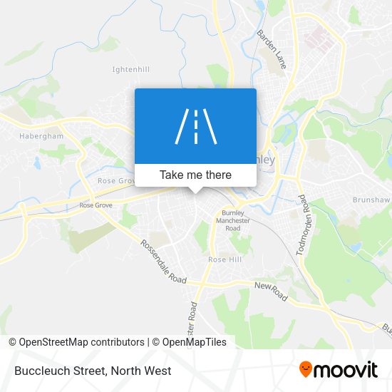 Buccleuch Street map