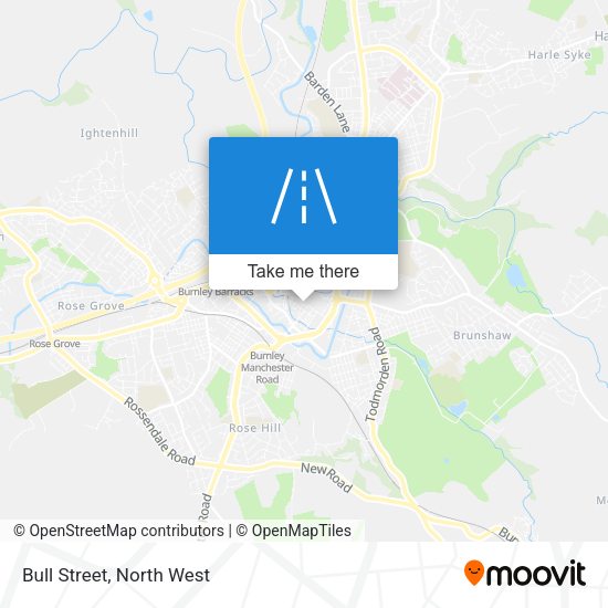 Bull Street map