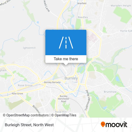Burleigh Street map