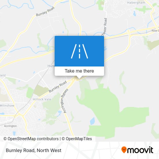 Burnley Road map