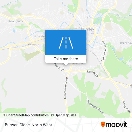 Burwen Close map