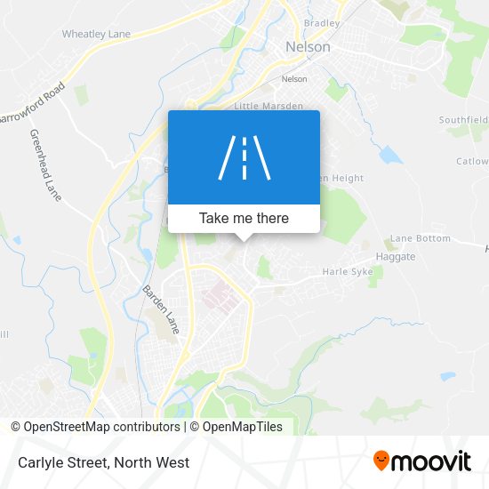 Carlyle Street map