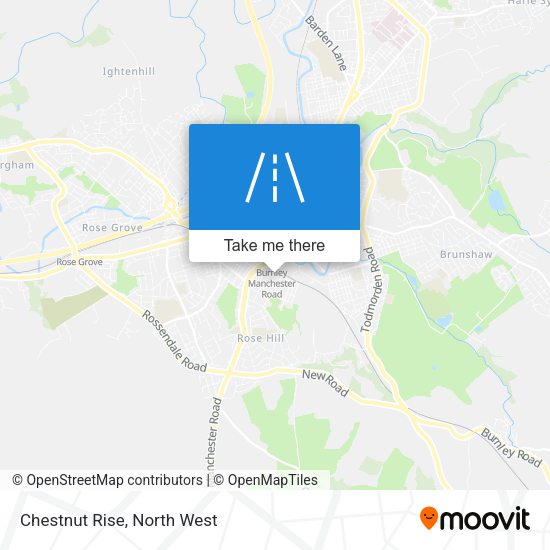 Chestnut Rise map