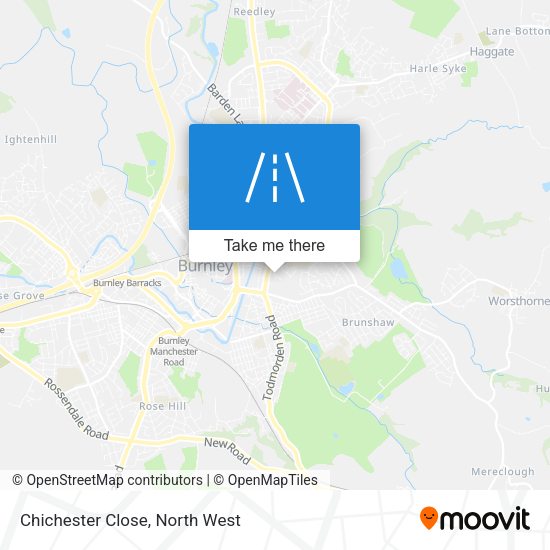 Chichester Close map