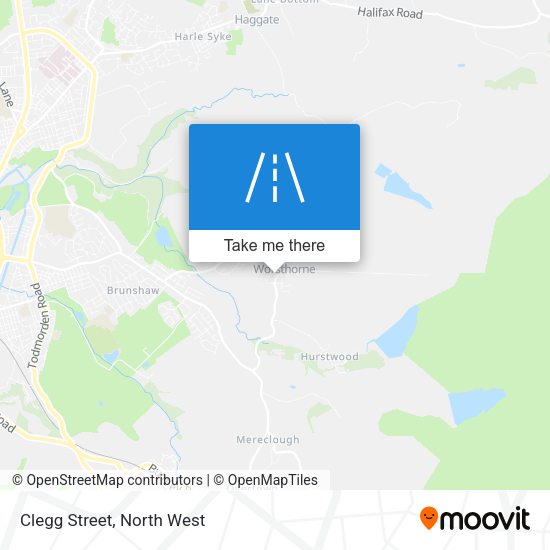 Clegg Street map