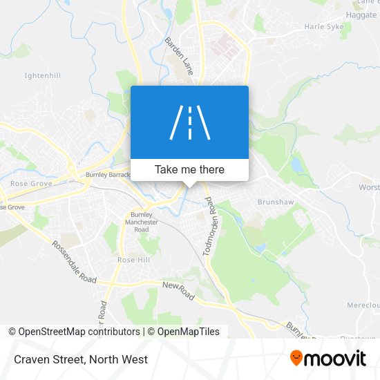 Craven Street map