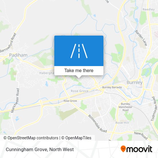 Cunningham Grove map
