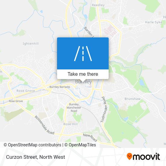 Curzon Street map